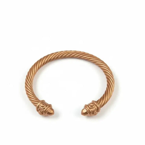 Untamed Cable Cuff - Champagne Pear