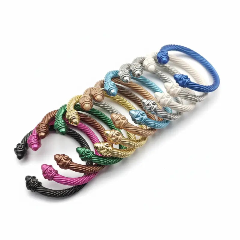 Untamed Cable Cuffs Bangle Bracelet - Jewelry