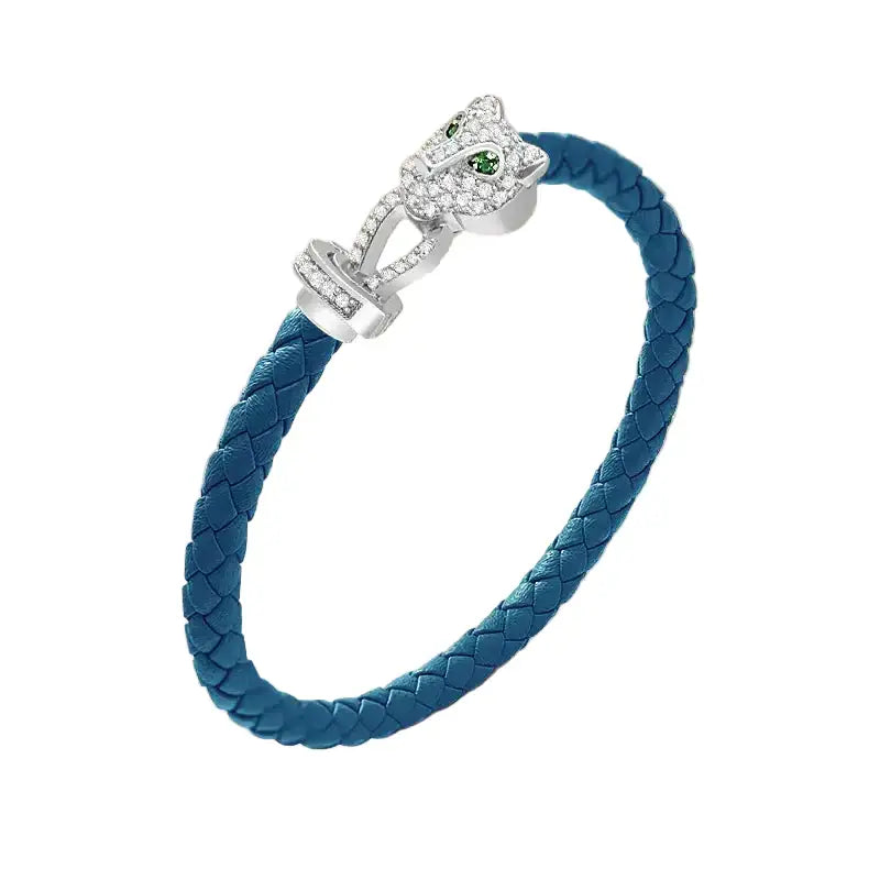 Untamed Cheetah Bracelet - Silver