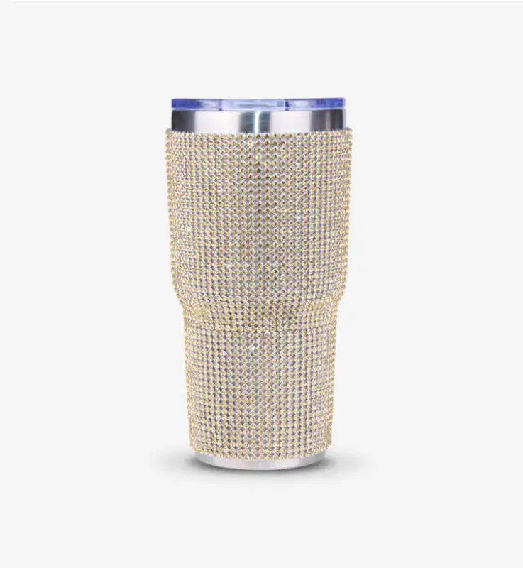 The Untamed Rhinestone Vessel - Pink - Tumbler