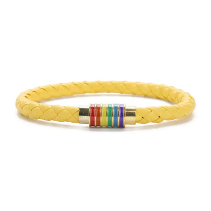 Vibrance Braided Bracelet Collection - Gold - Yellow / 7.5in - Jewelry